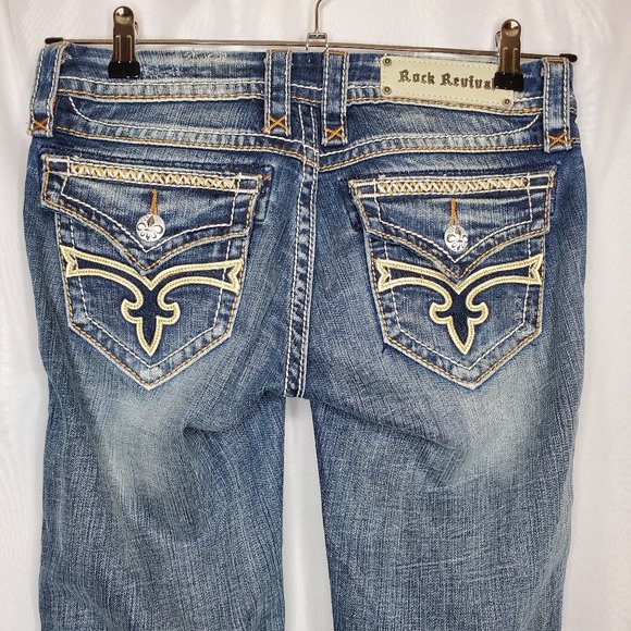 Rock Revival Denim - Rock Revival Kate Straight Leg Jeans